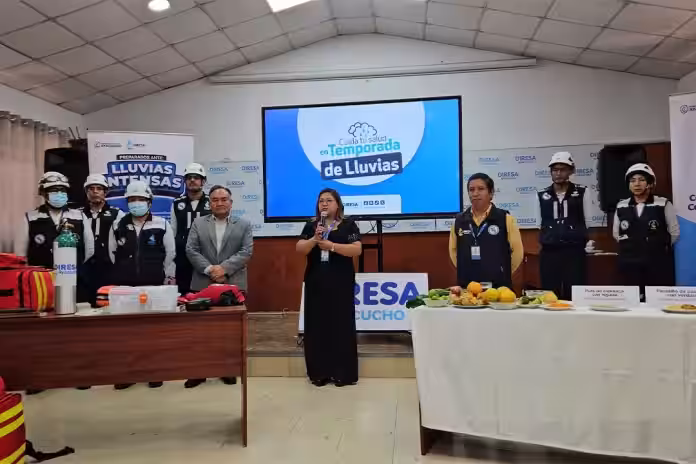 Ayacucho: Diresa declara alerta amarilla en todos los establecimientos de salud por lluvias intensas