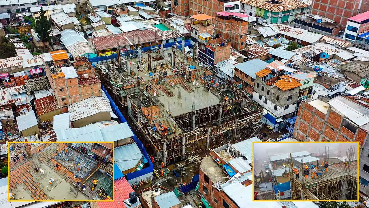 ayacucho: techo del mercado de puquio colapsa a meses de su entrega