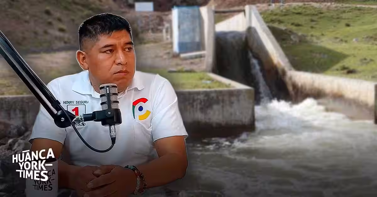 candidato de cooperación popular propone que lima pague canon hídrico a distritos de junín
