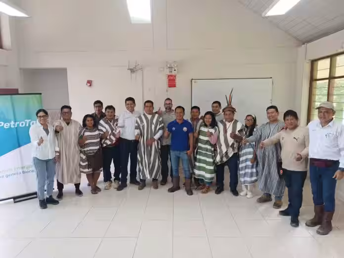 Loreto: Comitiva del Proyecto Camisea llegó a Puinahua para ver los avances del distrito