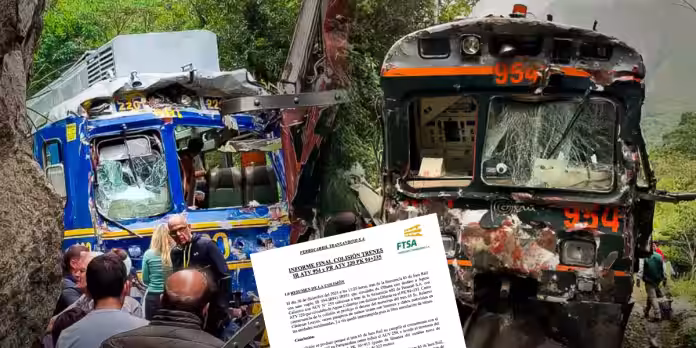 Informe final del choque de trenes en ruta a Machu Picchu confirma graves negligencias humanas