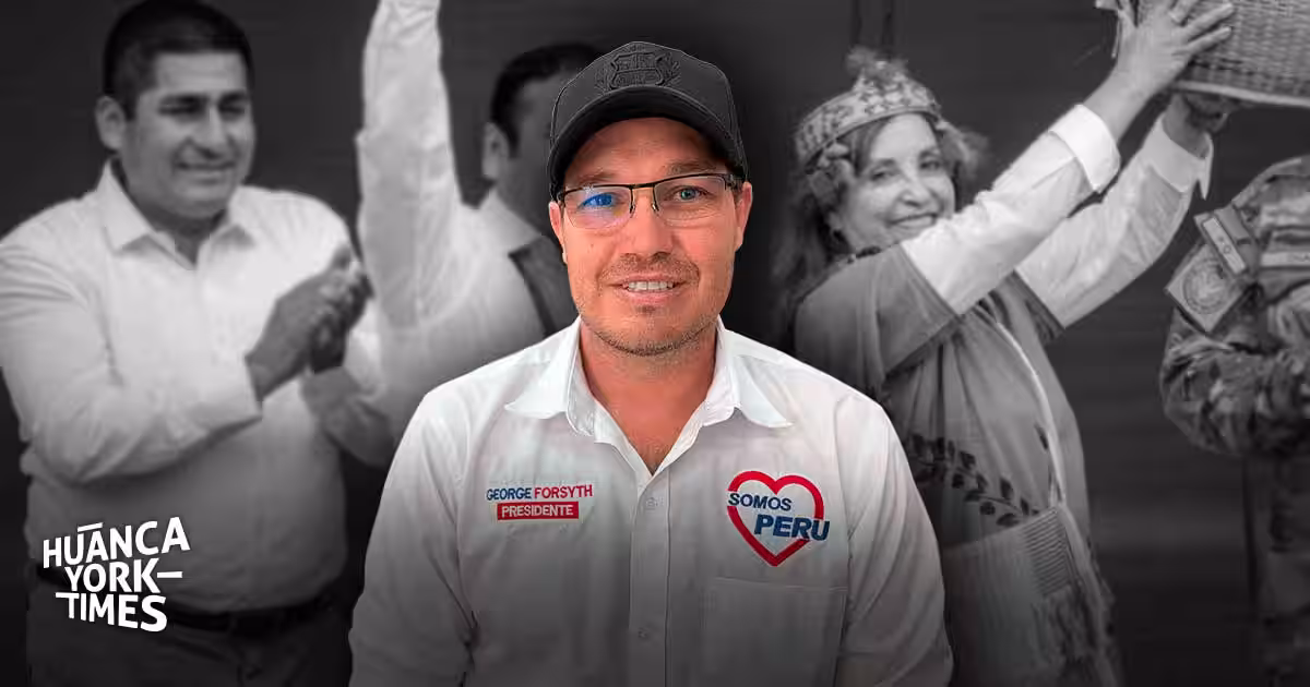 george forsyth en huancayo: "dina boluarte tiene que ir presa y me voy a tirar abajo la bicameralidad"