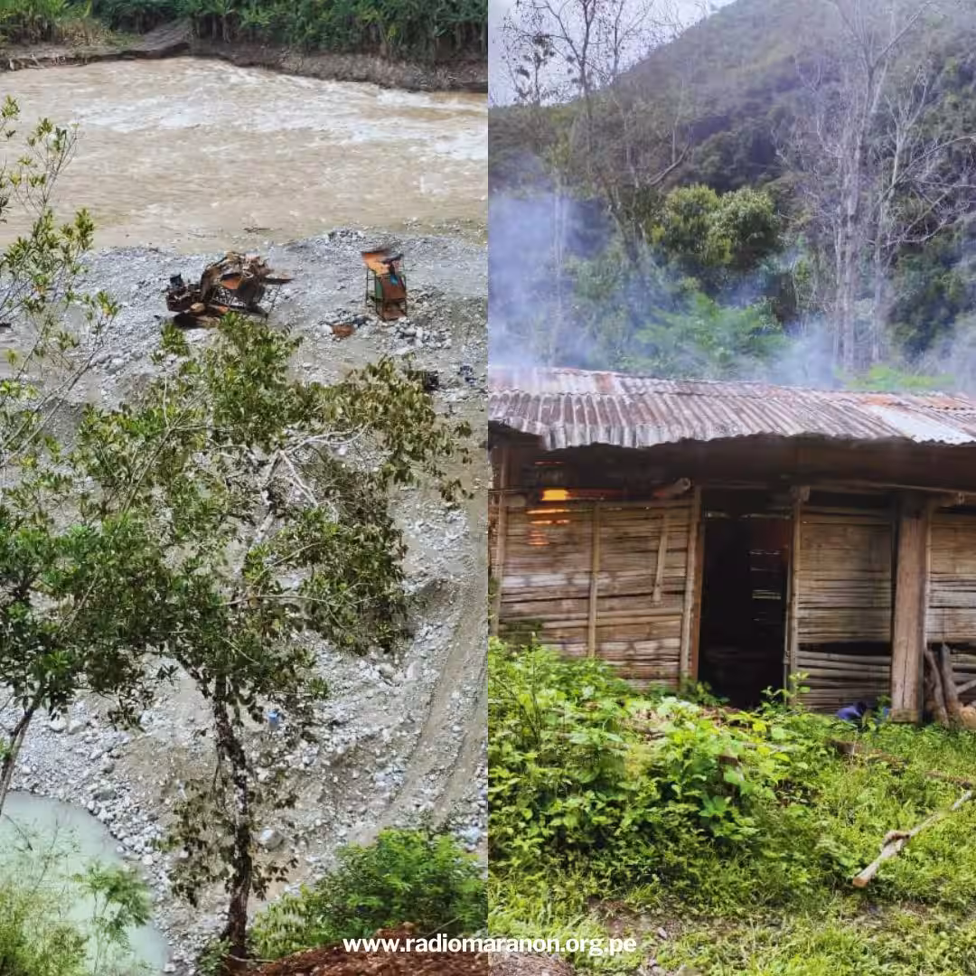 San Ignacio: destruyen campamentos y maquinaria en operativos contra la minería ilegal