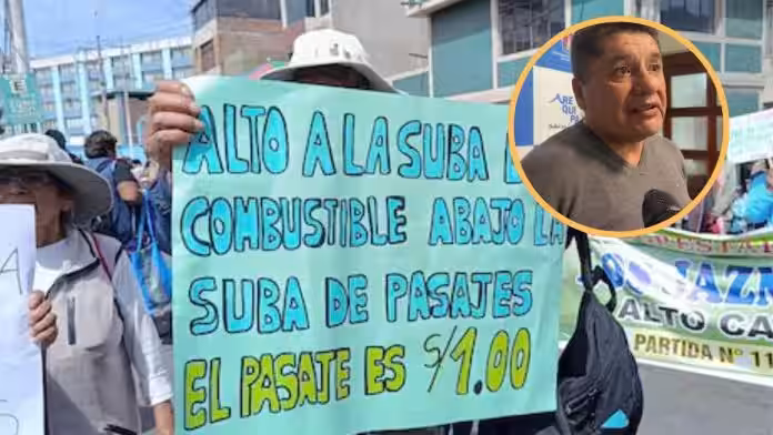 El incremento del pasaje urbano en Arequipa queda en manos del MEF