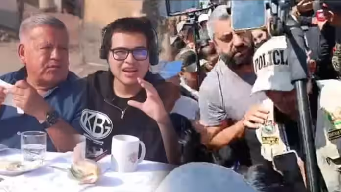 Rechazo en Trujillo: César Acuña huye entre insultos y fuerte resguardo policial tras votar (VIDEO)