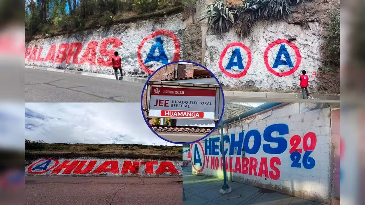 Ayacucho: Infracciones recurrentes: APP sin sanciones pese a pintas indebidas