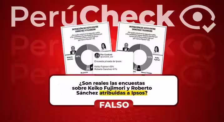 Circulan tres encuestas fabricadas atribuidas falsamente a Ipsos
