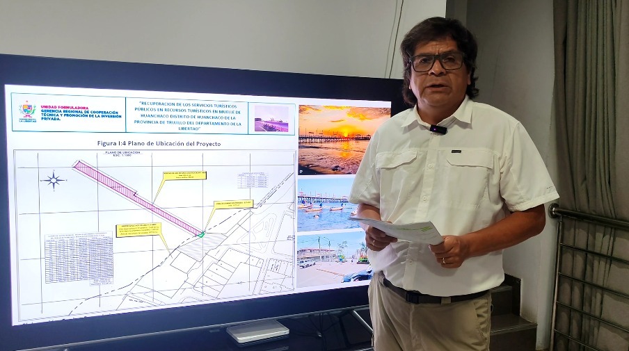 Marco Arroyo, decano del Colegio de Arquitectos del Perú, región La Libertad.