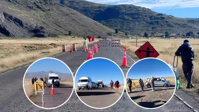 Bloqueo en carretera Juliaca-Azángaro por obras genera indignación en viajeros