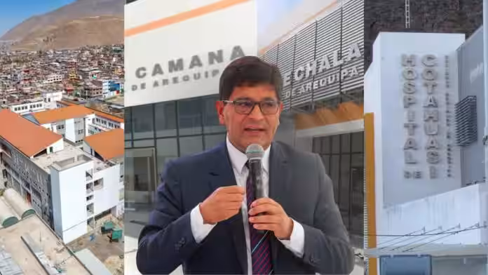 Solo uno de los 4 hospitales paralizados hace años en Arequipa supera el 90% de ejecución
