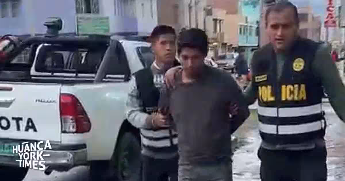 Detienen a mecánico por chantajear a su expareja con difundir imágenes íntimas, en Huancayo