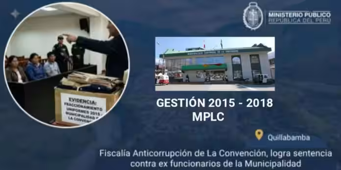 Cusco: Sentencian por corrupción a exfuncionarios de la Municipalidad de La Convención
