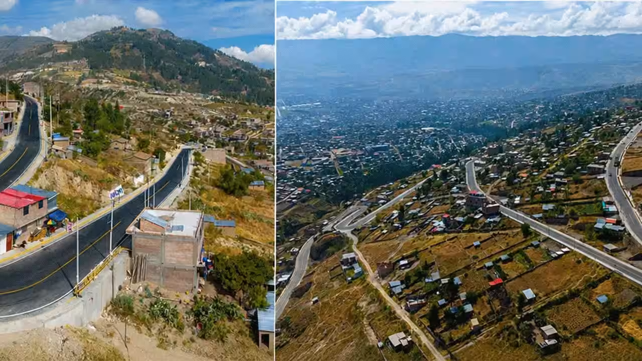 Sobrecostos y retrasos: Obra vial inaugurada por el GORE genera cuestionamientos técnicos