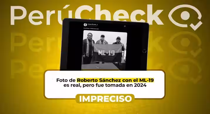 Fotografía de Roberto Sánchez con el movimiento ML-19 es real, pero no actual