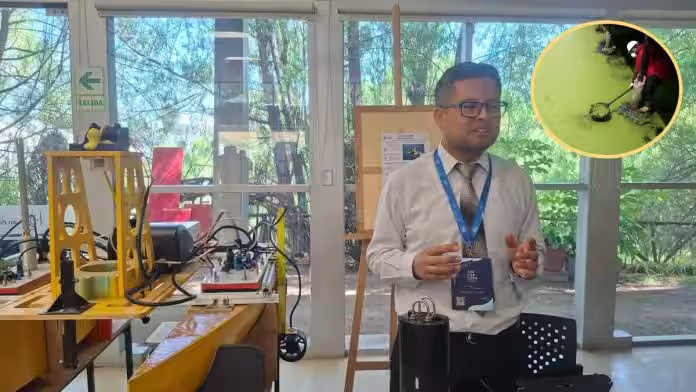 Arequipa: presentan robot acuático que combate proliferación de algas mediante ultrasonido