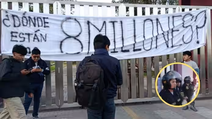 Arequipa: Estudiantes toman el área de Sociales de la UNSA por cuestionamientos al proceso electoral y presunto desfalco de S/ 8 millones