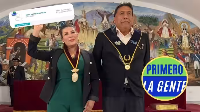 Alcaldesa Ruccy Oscco oficializa candidatura y buscará continuar al frente de la Municipalidad de Arequipa