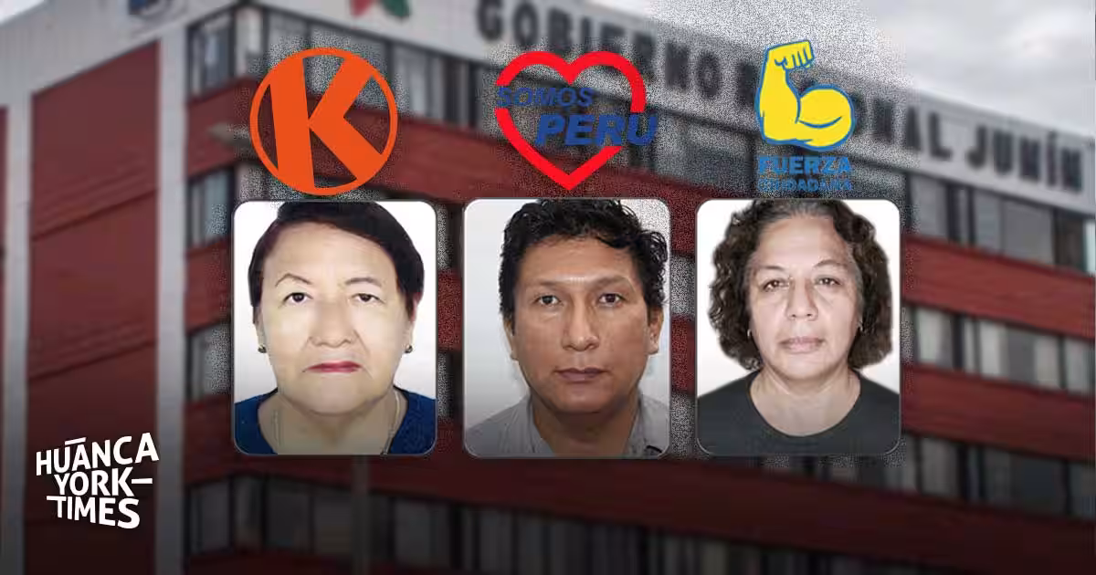 JEE deja fuera de las elecciones regionales en Junín a Fuerza Popular, Somos Perú y Fuerza Ciudadana