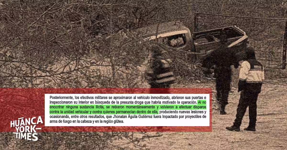 Caso Colcabamba: no hallaron droga y dispararon otra vez contra quienes seguían con vida, según Fiscalía
