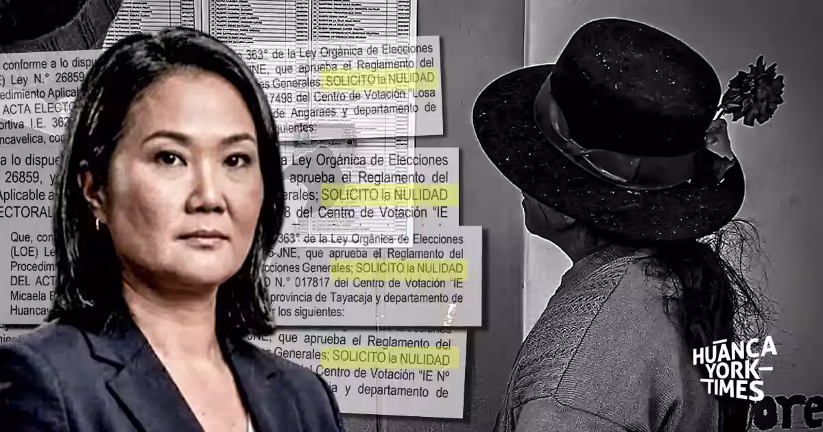 Keiko Fujimori y el desprecio por el voto rural: los 16 582 votos de Huancavelica que quiso anular en 2021