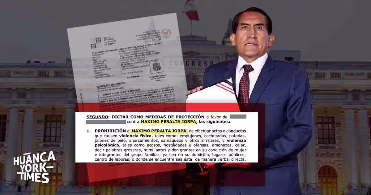 Diputado electo por Junín afronta proceso por tentativa de feminicidio y fue demandado por una deuda