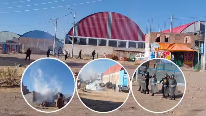 Juliaca: enfrentamiento en operativo de incautación de contrabando deja dos detenidos