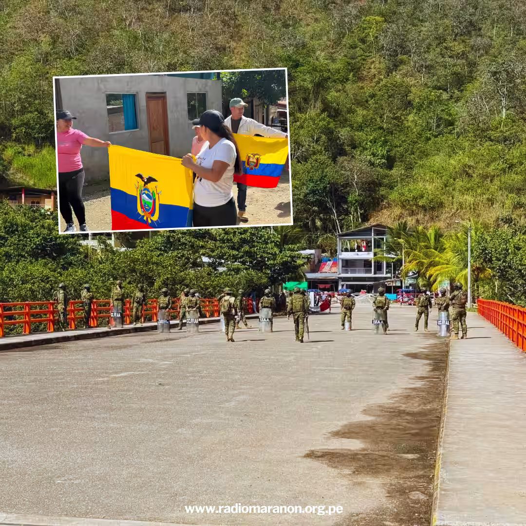 ¡Lo último! pobladores de la frontera Perú-Ecuador realizan marcha para exigir reapertura del puerto internacional de La Balsa