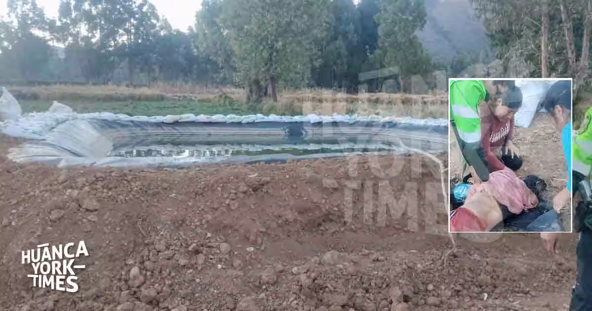 Jauja: hermanitas cayeron a una poza de agua mientras jugaban; una murió y la otra permanece hospitalizada