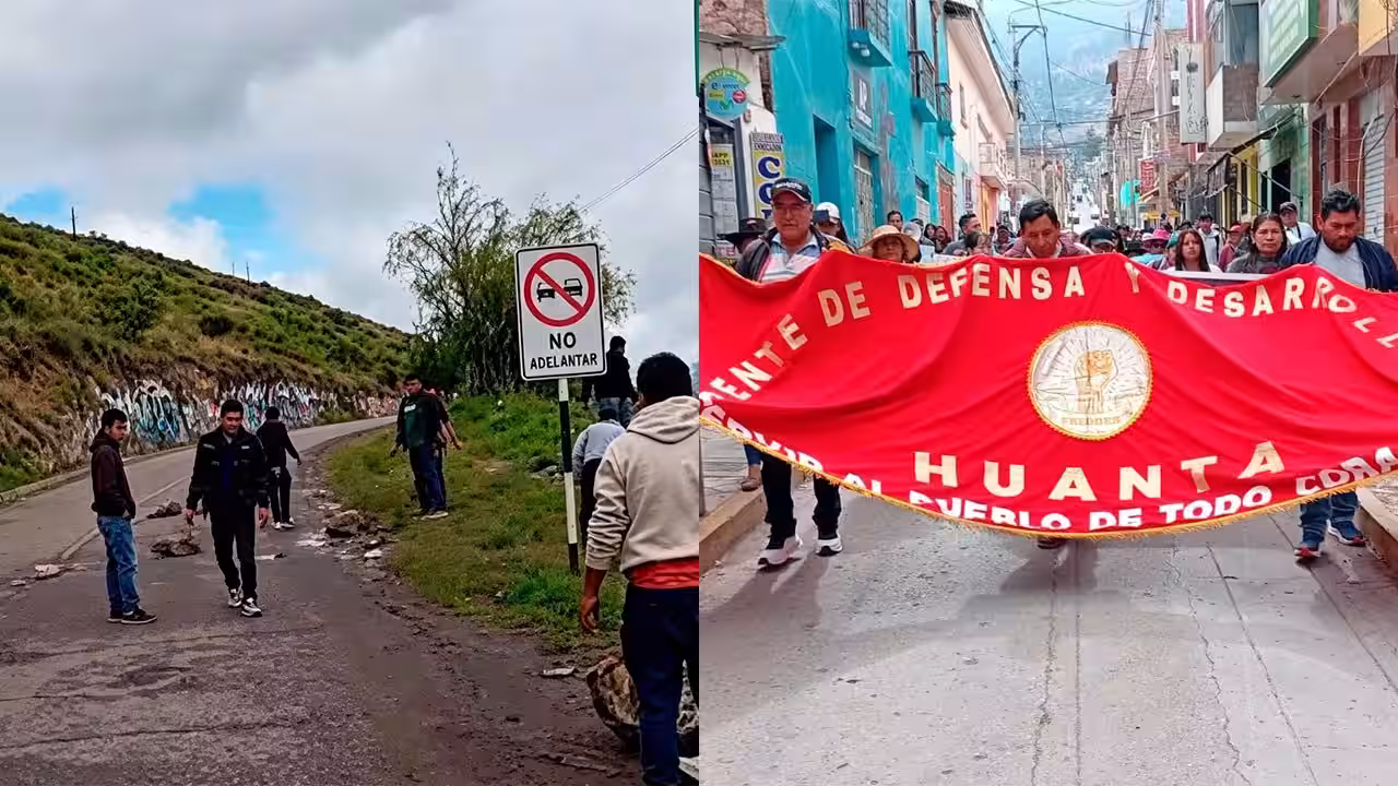 Huanta: Convocan a paro seco contra la extorsión y el alza del combustible
