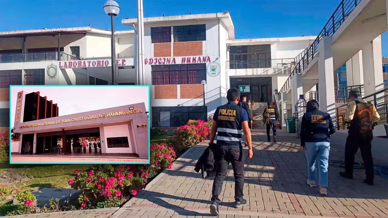 Ayacucho: Desarticulan presunta banda que cobraba por modificar notas en la UNSCH