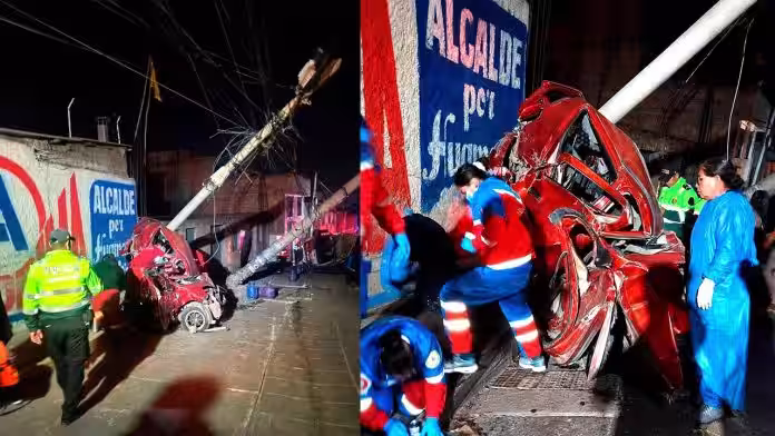 Tragedia en Carmen Alto: camión con balones de gas se despista y deja un muerto