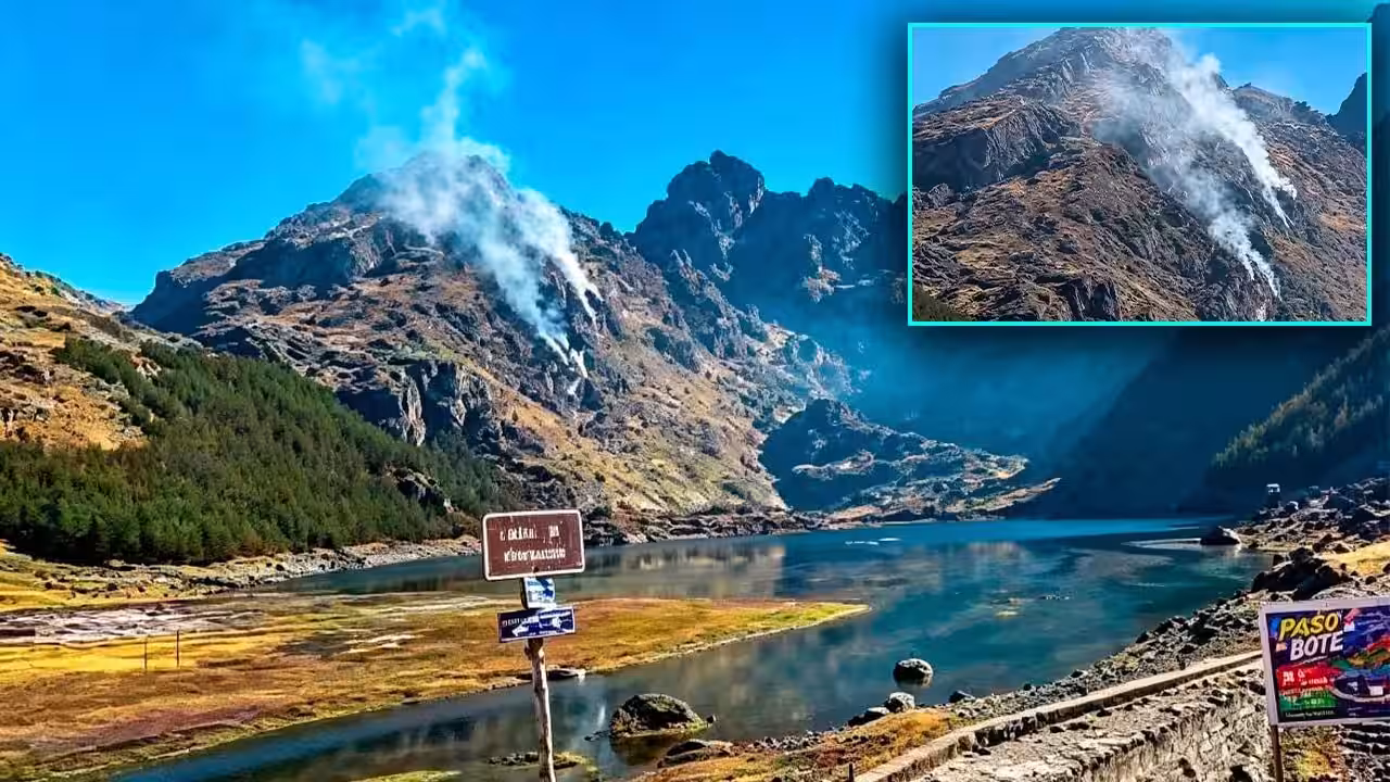 Ayacucho: Denuncian grave afectación al apu Razuhuillca tras celebración en sus montañas