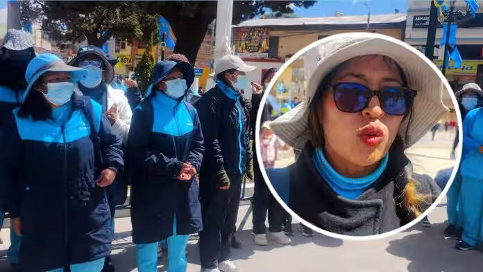 Juliaca: Brigadistas del sector salud denuncian explotación laboral por vacunación contra sarampión en hospital Carlos Monge Medrano
