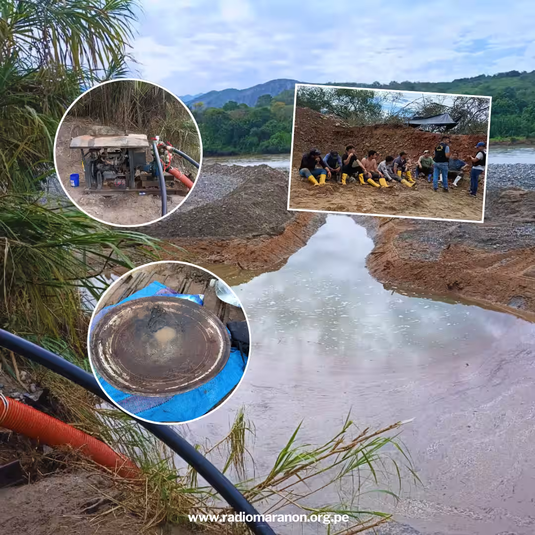 Jaén: rondas de Bellavista cuestionan liberación de ecuatorianos intervenidos por presunta minería ilegal