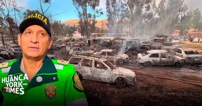 “Somos hijos del pueblo, ¿qué población nos podría hacer daño?”: general PNP responde por incendio en Junín