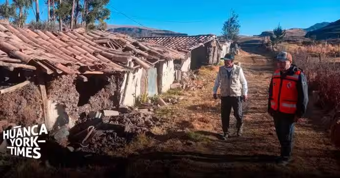 Sismo en Junín: suben a 15 los heridos y superan las 125 viviendas destruidas o inhabitables