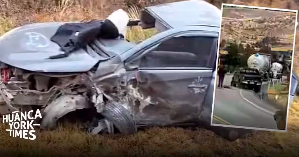 Otro accidente mortal en Jauja, triple choque deja tres muertos y tres heridos en Pachacayo