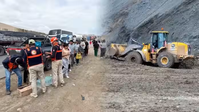 Panamericana Sur continúa bloqueada en Arequipa: 10 kilómetros de vías siguen intransitables por derrumbes en Atico y Ocoña