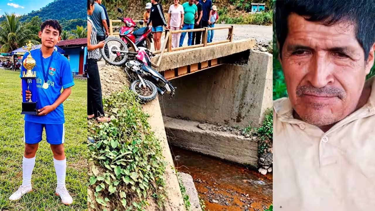 Dos tragedias en moto lineal enlutan al Vraem: Menor y agricultor mueren en accidentes