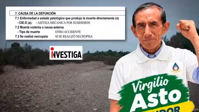 Hallan muerto a candidato en Laredo: certificado señala «asfixia mecánica por sumersión»