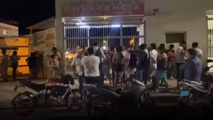 ¡Momentos de terror! Disparos desatan caos y pánico durante evento de gallos en Jaén (VIDEO)
