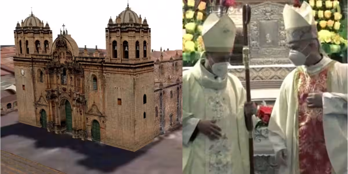 Video confirma que el Papa León XIV visitó la catedral de Cusco en 2021