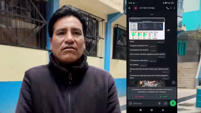 Puno: Amenazan a Antero Pimentel y exigen diez mil soles tras denunciar inseguridad ciudadana en Juliaca