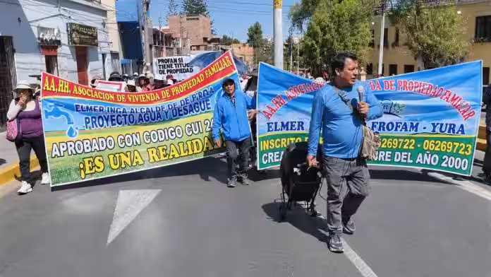 Arequipa: proyecto de agua potable y alcantarillado de PROFAM espera decisión de la MPA