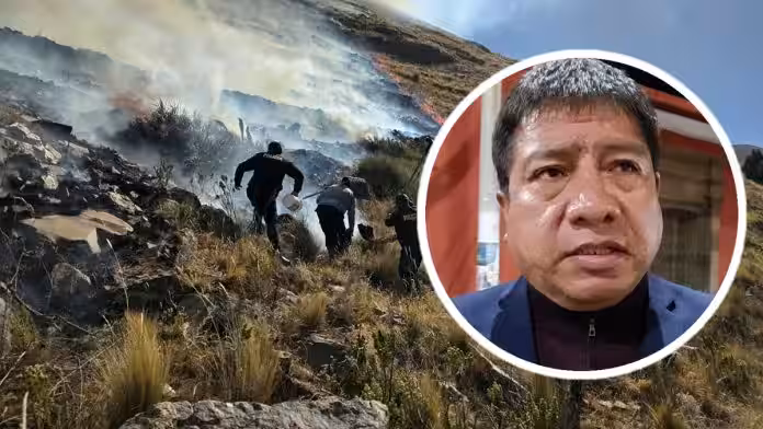 Incendios forestales en Puno exponen descoordinación entre alcaldes y Gobierno Regional